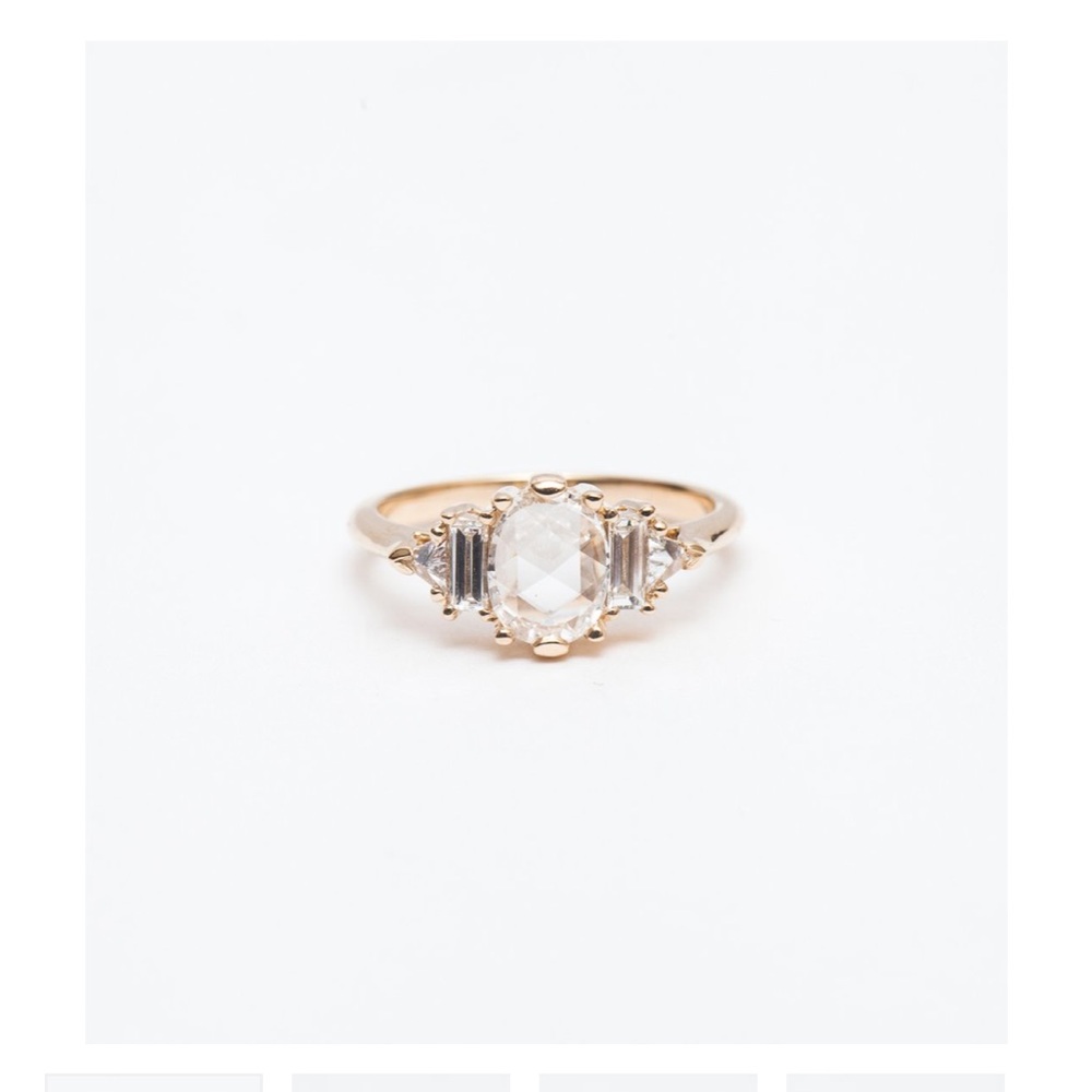 Anna Sheffield | Rose-cut Diamond Theda Ring | size 4.5